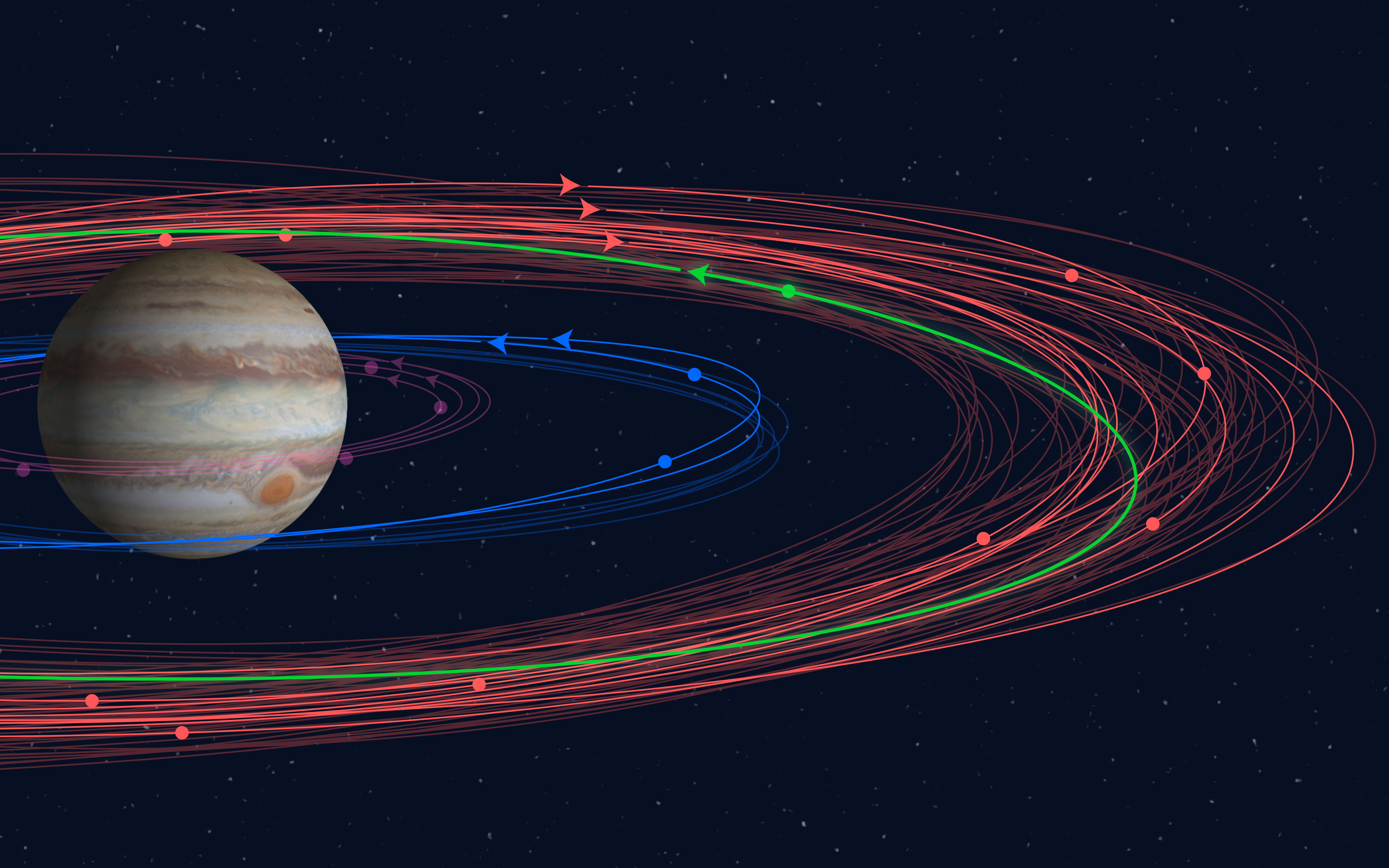 A dozen new moons of Jupiter discovered, including one “oddball